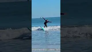 3rd day of surfing lessons #surfing #beach #travel #cocoabeach #surflessons