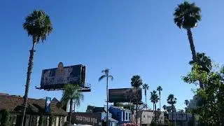 Sabrina Carpenter Man's Best Friend Billboard Downton Abbey The Grand Finale Sunset Blvd LA CA USA