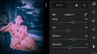 Dark aqua blue tone lightroom photo editing || preset free download