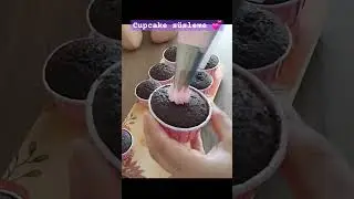 Cupcake s&uuml;sleme #shorts #keşfet #cake #cupcake #yaşpasta