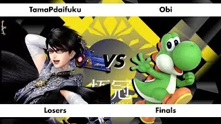 極冠#6 メイン配信 〈LF〉 たまPだいふく（ベヨネッタ） VS おび（ヨッシー）【スマブラSP】