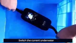 Charging Underwater? See Our Portable EV Charger in Action!