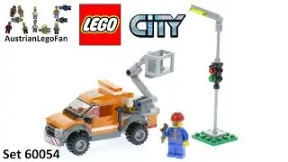Lego City 60054 Light Repair Truck - Lego Speed Build Review