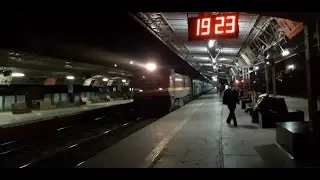 19.30 Hours Late running 19040 Avadh Express Crossing Navsari.
