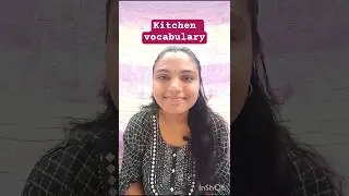 ''Kitchen Vocabulary in English | Learn Kitchen Items With Easy Examples''