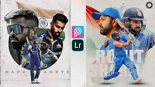 Cricket Poster Design with PICSART | Poster Design Tutorial | Cricket Poster Design