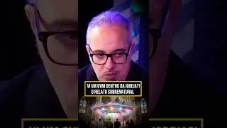 O DIA EM QUE EU VI UM OVNI NA IGREJA!