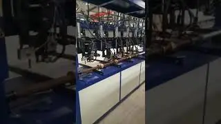 Scaffold cuplock automatic welding machine for 6 pieces bottom cup