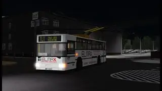 Jelcz 120MT/E #017 linia A - przejazd | ROBLOX vTychy