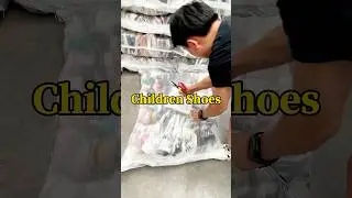 Used brand kids shoes children shoes wholesale #secondhandshoes #usedchildrenshoes