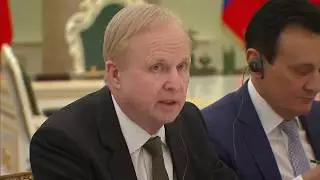Vladimir Putin&rsquo;s Meeting with representatives of UK business community