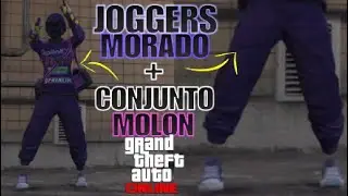 CONSEGUIR JOGGERS MORADO + CONJUNTO MOLON GTA V ONLINE(PS5 PS4 xbox