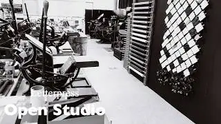 Letterpress open studio