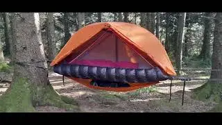 First night in the opeongo Aerial A1 tree tent 