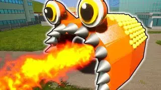 ВЫЖИВАНИЕ ГИГАНТСКОГО ДРАКОНА LEGO! | Забавный игровой процесс Brick Rigs