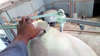 Acetylene  Gas Production & transformation  from A-z transformation du carbure de calcium en gaz