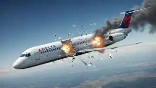 🔴 LIVE Delta MD-82 CRASH LANDINGS | Live Plane Spotting X-PLANE 11