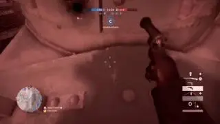 Battlefield 1 randomly hitting someone with a flare gun!
