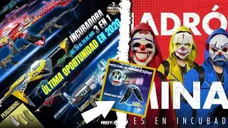 REGRESA LA INCUBADORA 3 EN 1 A FREE FIRE MOCHILA ANGEL CAIDO INCUBADORA GRAN CRIMINAL