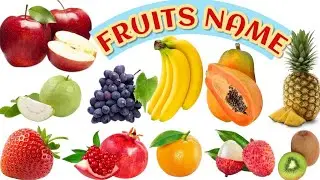 Fruit Names for Kids | बच्चों के लिए फलों के नाम | Learn Fruits with Fun | Kids Learning Video