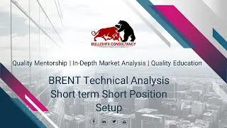 📉 Brent Crude Oil &ndash; Short Setup Breakdown | Smart Money Trading Model Explained
