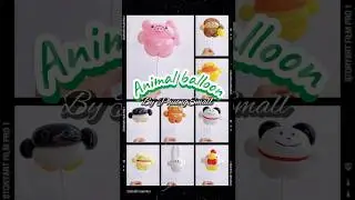 L&ecirc;n một v&agrave;i mẫu th&uacute; Qsize cho c&aacute;c mom ạ #CraftAndMore #phuongsmall #byphuongsmall #artist #balloon