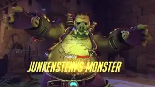 Overwatch Halloween update| Junkenstain's revenge