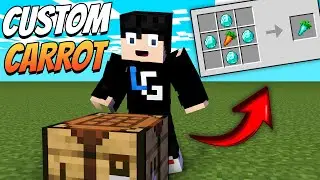 MINECRAFT BUT, THERE ARE CUSTOM CARROTS | LazyGamerz |