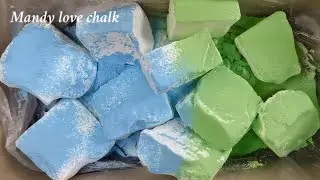Jumbo and Colorful cornstarch|gym chalk asmr