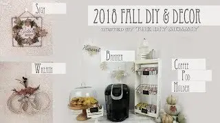 2018 Fall DIY & Decor Challenge / Dollar Tree DIY