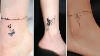 Trendy Foot Tattoos for Women