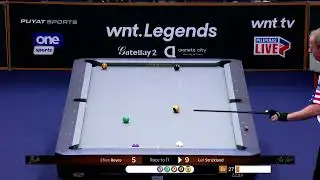 Earl Strickland is on the hill.#WNTLegends #nineball #sportshighlights 