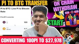 Pi Network : 100 Pi coin Converting 5.83 Bitcoin | Pi listing launch latest news today | new update