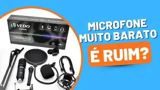 MICROFONE BARATO PRESTA?  | #Unboxing 004