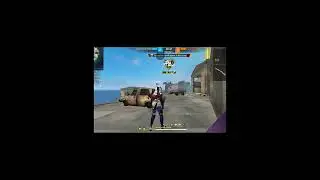 1v4 in CS Ranked Gameplay #freefire #gameplay  #1vs4