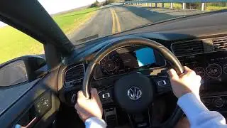 Golf R AWE Track Exhaust POV