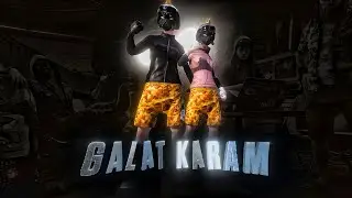 GALAT KARAM KARE BOHOT || BGMI LOBBY EDIT || FREE PROJECT FILE AFTER EFFECT #pubgmobilelobbyedit