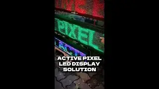 ACTIVE PIXEL | LED SIGN BOARD DISPLAY SOLUTIONS | #led #leddisplay #leddisplayscreen #ledwall