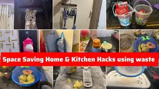 7 Smart Storage & Organizing Hacks Using waste-Easy Kitchen &Home Hacks with Reuse & Diy ideas 💡❤️