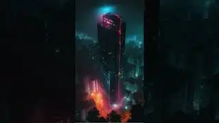 Funk cities : Sci-fi city skylines #sci #scifivibes