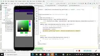 Ambilwarna Color picker dialog example