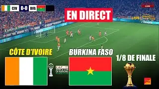 🔴EN DIRECT : C&ocirc;te d'Ivoire - Burkina Faso | eFootball PES 21 Simulation de jeu sur PC