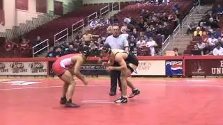 Connor Hanafee (Army) maj. dec. Peter Ishiguro (Boston), 10-1 at 141 lbs.
