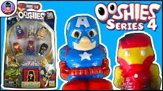 Marvel Ooshies SERIES 4 7 Pack and Blind Bag Opening!