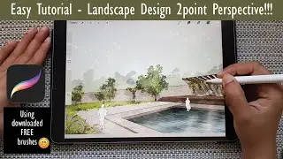 Как создать ландшафтный дизайн в 3D? Учебник *Руководство для начинающих* #руководство #искусство...