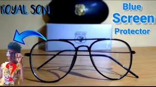 Royalson blue screen protector |Anti blue light  & screen protector| Budget friendly |GameonSanthosh