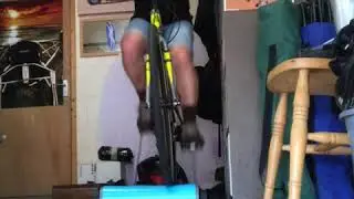 Indoor Cycling - Tacx t1100 Galaxia Rollers - First Attempt