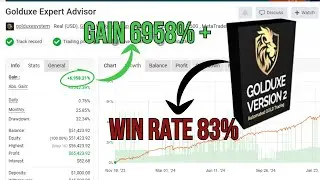 Golduxe EA V2 &ndash; Premium Gold Robot Just $20 | 6958% Growth on MyFXbook💰🔥