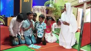 AFT Church Sunday School Angadipeta X Road Nalgonda District.