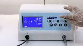 AZDENT Dental Surgical Brushless Implant Motor With 20:1 Contra Angle Handpiece